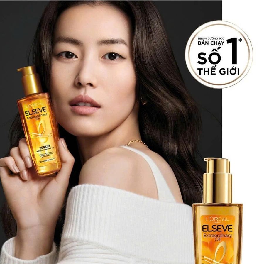 Dầu dưỡng tóc L'oreal Elseve Extraordinary Oil Gold phục hồi và suôn mượt tóc, 100ml (New)