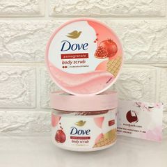 Tẩy tế bào chết Dove Pomegranate dạng hạt mịn, sạch da cùng hương lựu ngọt ngào, 280g