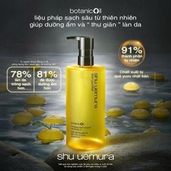Dầu tẩy trang Shu Uemura Botanic sạch sâu và detox thanh tẩy da - 50ml