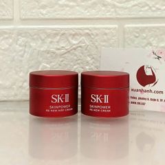 Kem dưỡng SKII Skinpower Re-New chống lão hóa, phục hồi da, #Cream căng mọng da, 15g