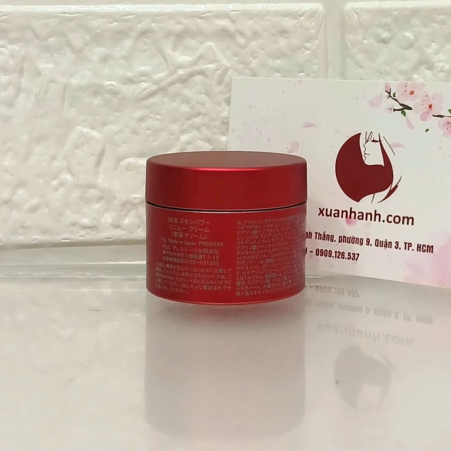 Kem dưỡng SKII Skinpower Re-New chống lão hóa, phục hồi da, #Cream căng mọng da, 15g