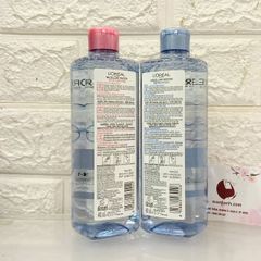 Nước tẩy trang L'oreal Micellar Water Refreshing sạch sâu, tươi mới da - 400ml