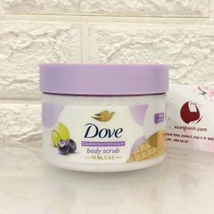 Tẩy tế bào chết Dove Blueberry dạng hạt mịn, sạch da cùng hương tươi mới nhẹ nhàng, 280g