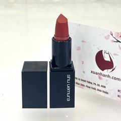 Son Shu Rouge Unlimited Kinu Matte lì mịn, #784 đỏ đất pha cam, tôn da - mini (NEW)