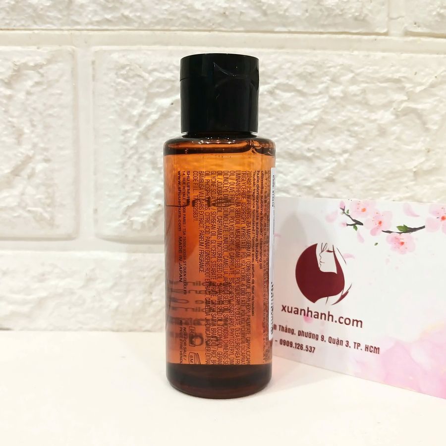 Dầu tẩy trang Shu Uemura Ultime8 sạch sâu, chống lão hóa cao cấp nhất - 50ml