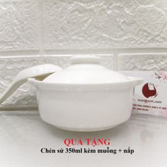 Yến sào nguyên tổ dai thơm, nguyên chất bổ dưỡng, mới thu hoạch, 100g/hộp - Tặng chén sứ chưng yến