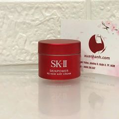 Kem dưỡng SKII Skinpower Re-New chống lão hóa, phục hồi da, #Airy cream thoáng nhẹ da, 15g