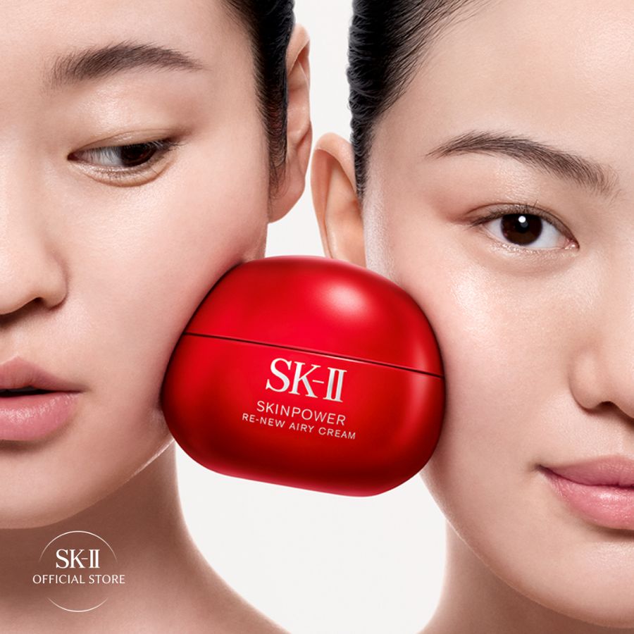 Kem dưỡng SKII Skinpower Re-New chống lão hóa, phục hồi da, #Airy cream thoáng nhẹ da, 15g