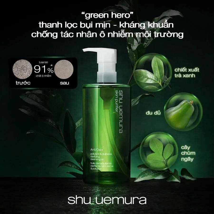 Dầu tẩy trang Shu Uemura Anti-Oxi chống Oxy hoá, giảm xỉn màu da - 50ml 