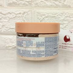 Tẩy tế bào chết Dove Sugar & Coconut dạng hạt mịn, sạch da với hương ngọt béo, 280g