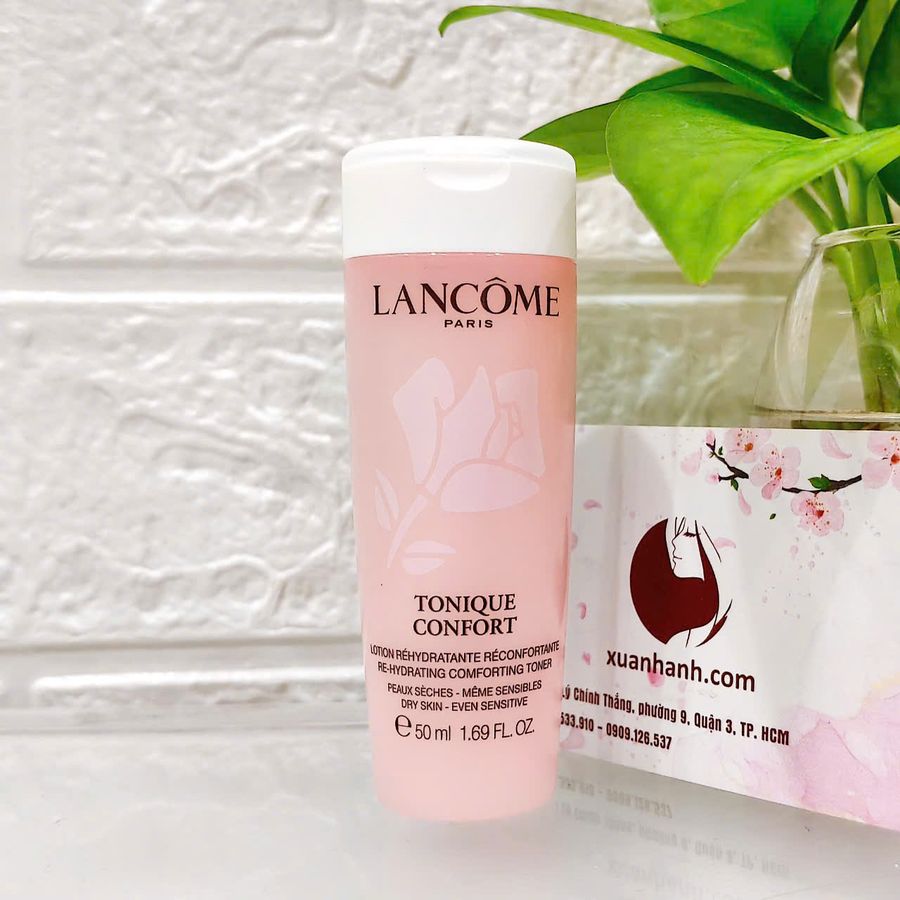 Toner Lancome Tonique Confort sạch sâu, tươi mới và mềm mại cho làn da, 50ml