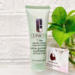 Tẩy tế bào chết Clinique 7 Day sạch mịn da, trị và ngừa mụn cám, 100ml