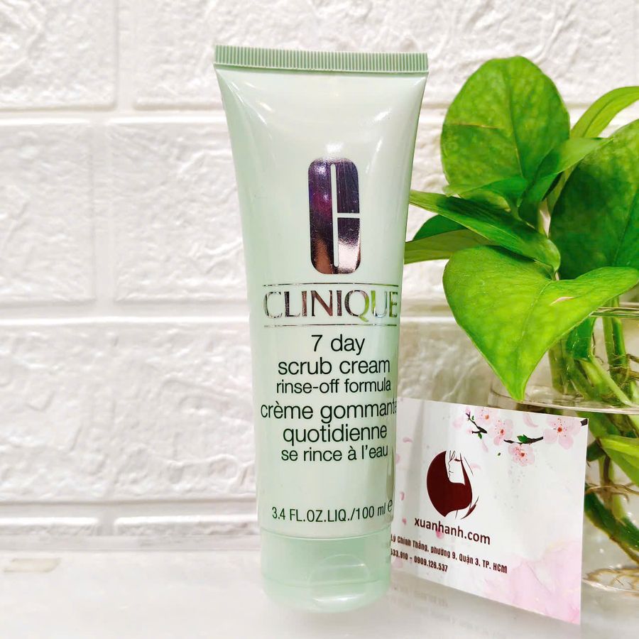 Tẩy tế bào chết Clinique 7 Day sạch mịn da, trị và ngừa mụn cám, 100ml