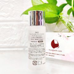 Nước hoa hồng SKII Facial Treatment Clear Lotion cân bằng sâu cho da, 30ml