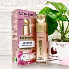 Serum L'oreal Age Spot Rapid Corrector trắng đều màu da và giảm đốm nâu, 30ml