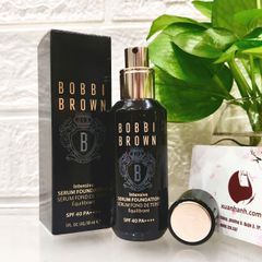 Kem nền Bobbi Brown Intensive Skin Serum SPF40, che phủ hoàn hảo lâu trôi, #W-026 Warrn Ivory