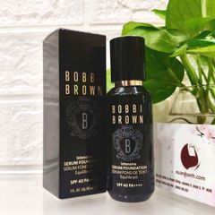 Kem nền Bobbi Brown Intensive Skin Serum SPF40, che phủ hoàn hảo lâu trôi, #W-026 Warrn Ivory