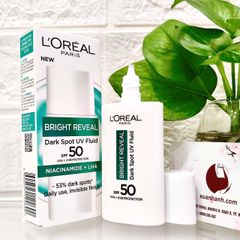 Kem chống nắng L'oreal Dark Spot Fluide UV SPF50+ ráo mịn, matte da, 50ml