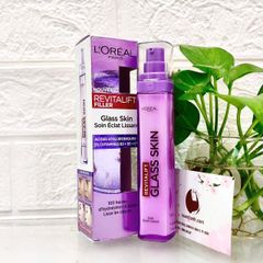 Kem dưỡng L'oreal Revitalift Filler Glass Skin sáng rạng rỡ và căng mọng như pha lê, 50ml (New)