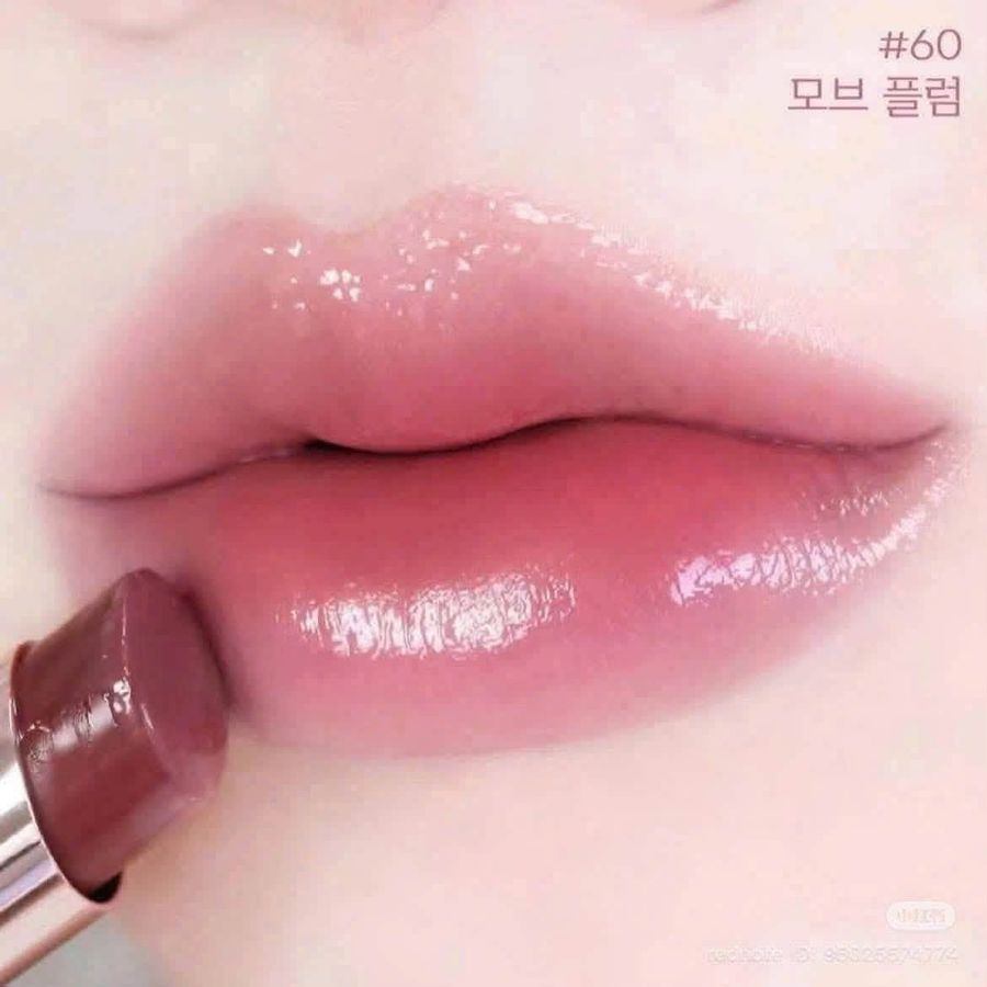 Son dưỡng Lancome Idole Butterglow căng mượt và tăng sắc môi, #60 đỏ berry, mini