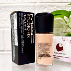 Kem nền Mac Studio Fix Fluid SPF15 lì mịn, che phủ, kìm dầu tốt #NC20 tự nhiên (New)
