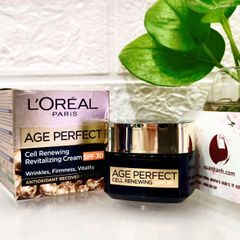 Kem dưỡng L'oreal Age Perfect Cell Renewing SPF30 chống Oxy hóa và săn chắc da, 50ml