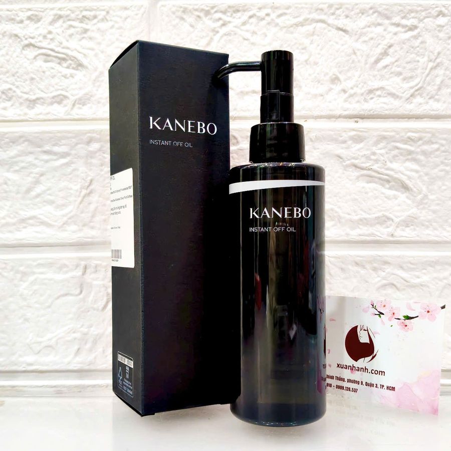 Dầu tẩy trang Kanebo GKC Instant Off Oil sạch sâu, dịu nhẹ chống lão hoá cho da, 180ml