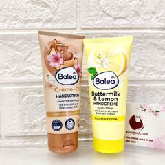Kem dưỡng tay Balea Creme - Öl chiết xuất hạnh nhân, anh đào, mùi thơm ngọt ngào, 100ml.