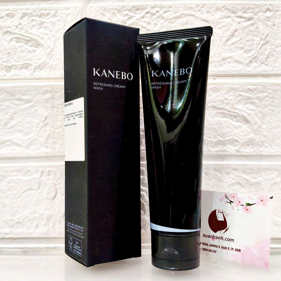 Sữa rửa mặt Kanebo GKC Refreshing Creamy Wash sạch mềm và tươi mới làn da, 130g