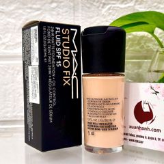 Kem nền Mac Studio Fix Fluid SPF15 lì mịn, che phủ, kìm dầu tốt #NC25 trung bình sáng (New)