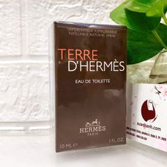 Nước hoa Terre D'Hermes Eau De Toilette nam tính, hiện đại và cuốn hút, 30ml