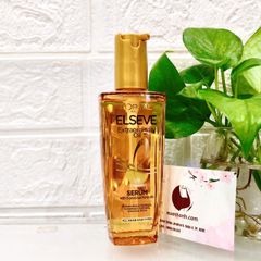 Dầu dưỡng tóc L'oreal Elseve Extraordinary Oil Gold phục hồi và suôn mượt tóc, 100ml (New)