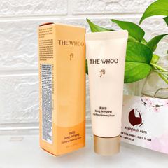 Sữa rửa mặt The Whoo GJH Clarifying sạch sâu và ẩm mượt da, 40ml