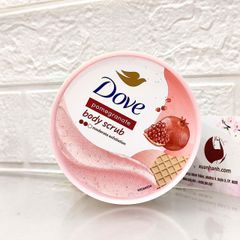 Tẩy tế bào chết Dove Pomegranate dạng hạt mịn, sạch da cùng hương lựu ngọt ngào, 280g