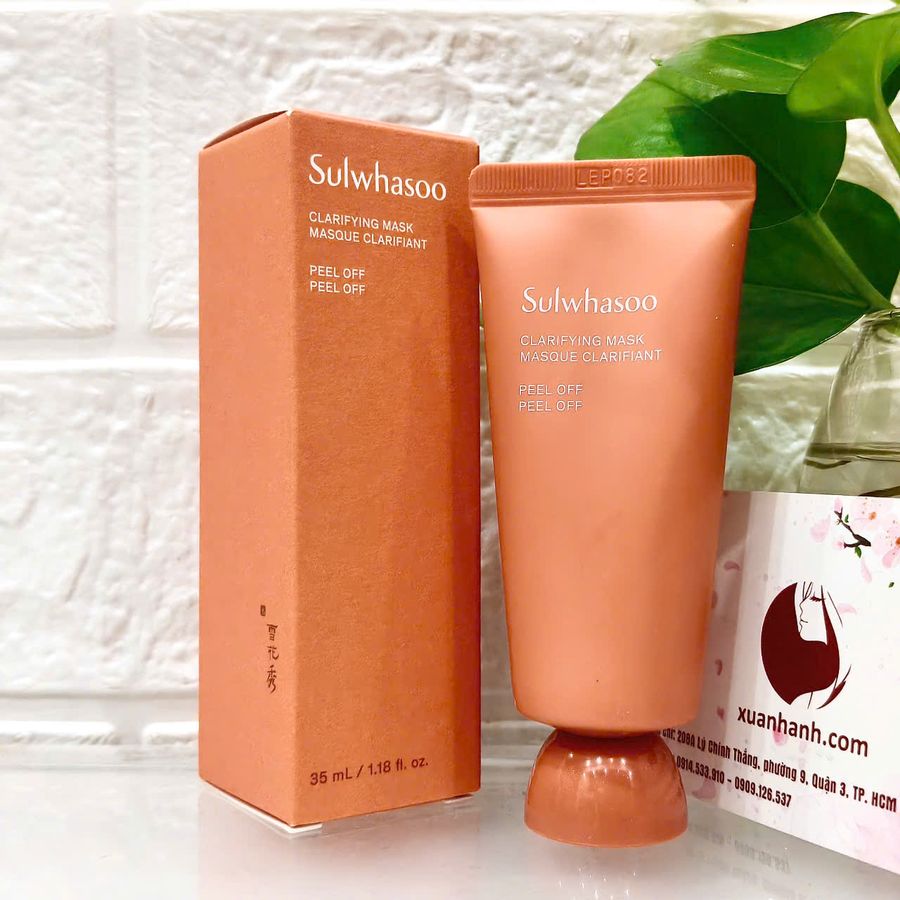 Mặt nạ lột thảo dược Sulwhasoo Clarifying Mask dưỡng sáng mịn và tẩy da chết, 35ml 