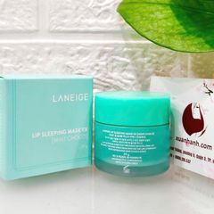 Mặt nạ ngủ môi Laneige Lip Sleeping Mask dưỡng hồng, căng mềm môi, #Choco-Mint 20g