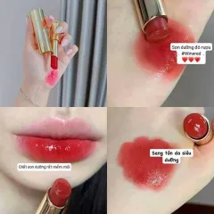 Set Son dưỡng The Whoo Glow Lip Balm Wine Red - màu đỏ rượu cuốn hút, TẶNG son kem mini (Hot)
