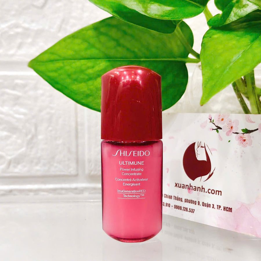 Tinh chất Shiseido Ultimune Power Infusing Concentrate khôi phục, tái tạo da, 10ml