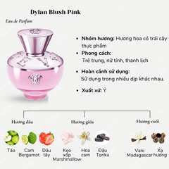 Nước hoa Versace Dylan Blush Pink ngọt ngào, tiểu thư và nữ tính - EDP, 30ml (Hot)