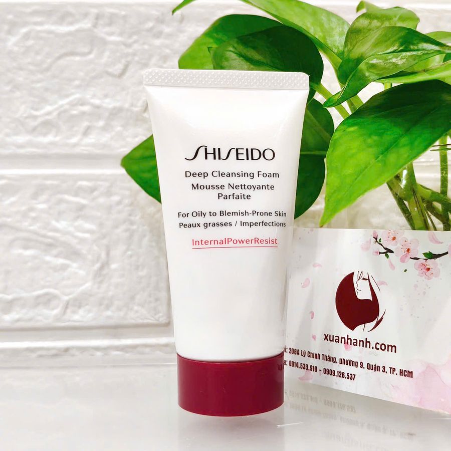 Sữa rửa mặt Shiseido Internal Power Resist #For Oily - sạch sâu cho da dầu, 50ml