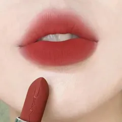Son MAC Ximal Silky Matte Lipstick #602 Chili đỏ gạch sang trọng, thời thượng.