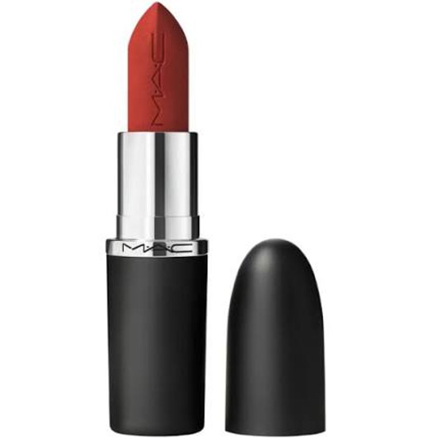 Son MAC Ximal Silky Matte Lipstick #602 Chili đỏ gạch sang trọng, thời thượng.