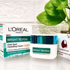 Kem dưỡng L'oreal Bright Dark Spot SPF50 trắng sáng căng mịn và bảo vệ làn da, 50ml