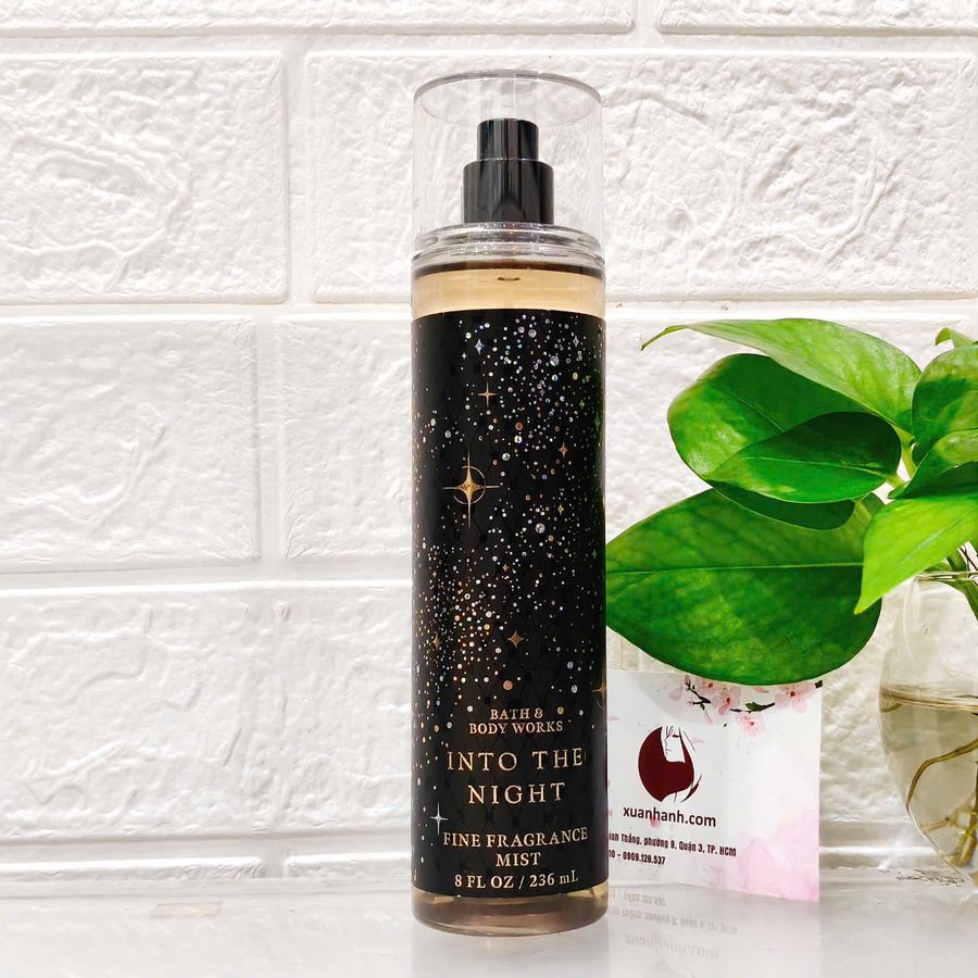 Xịt thơm body BBW Into The Night cuốn hút, sexy và gợi cảm, 236ml 