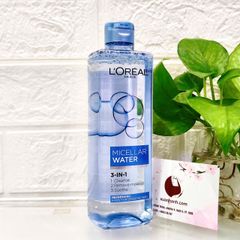 Nước tẩy trang L'oreal Micellar Water Refreshing sạch sâu, tươi mới da - 400ml