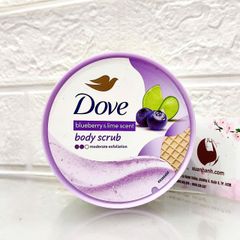 Tẩy tế bào chết Dove Blueberry dạng hạt mịn, sạch da cùng hương tươi mới nhẹ nhàng, 280g