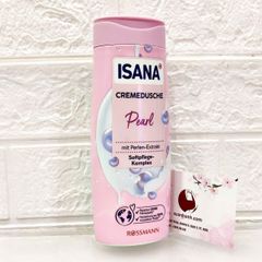 Sữa tắm Isana sạch mịn da với hương dịu ngọt, sáng mịn da, #Pearl, 300ml