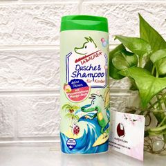 Tắm gội Labaluga Dusche & Shampoo không cay mắt, thơm dịu nhẹ - Dưa hấu& xoài 300ml