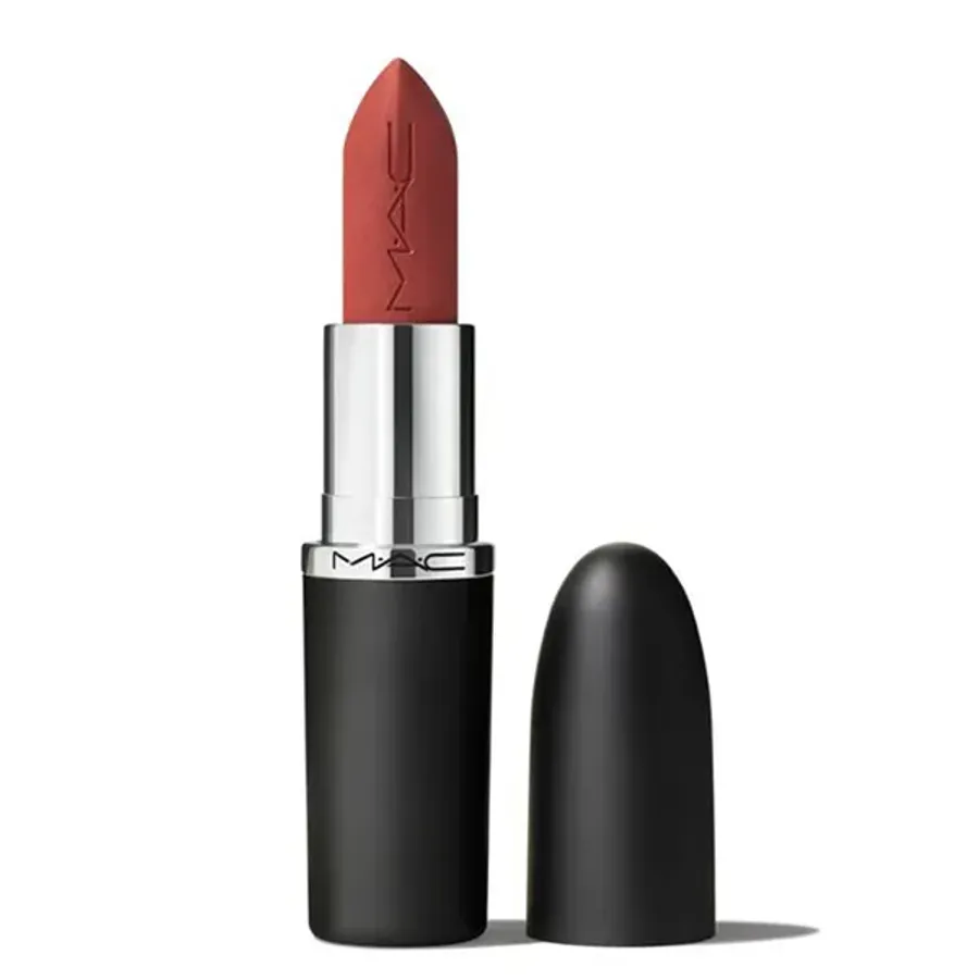 Son MAC Ximal Silky Matte Lipstick #683 Cafe Mocha cam đào nude nhẹ nhàng, trong trẻo.
