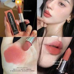 Son MAC Ximal Silky Matte Lipstick lì mịn, #683 Cafe Mocha cam đào nude nhẹ nhàng, trong trẻo (New)